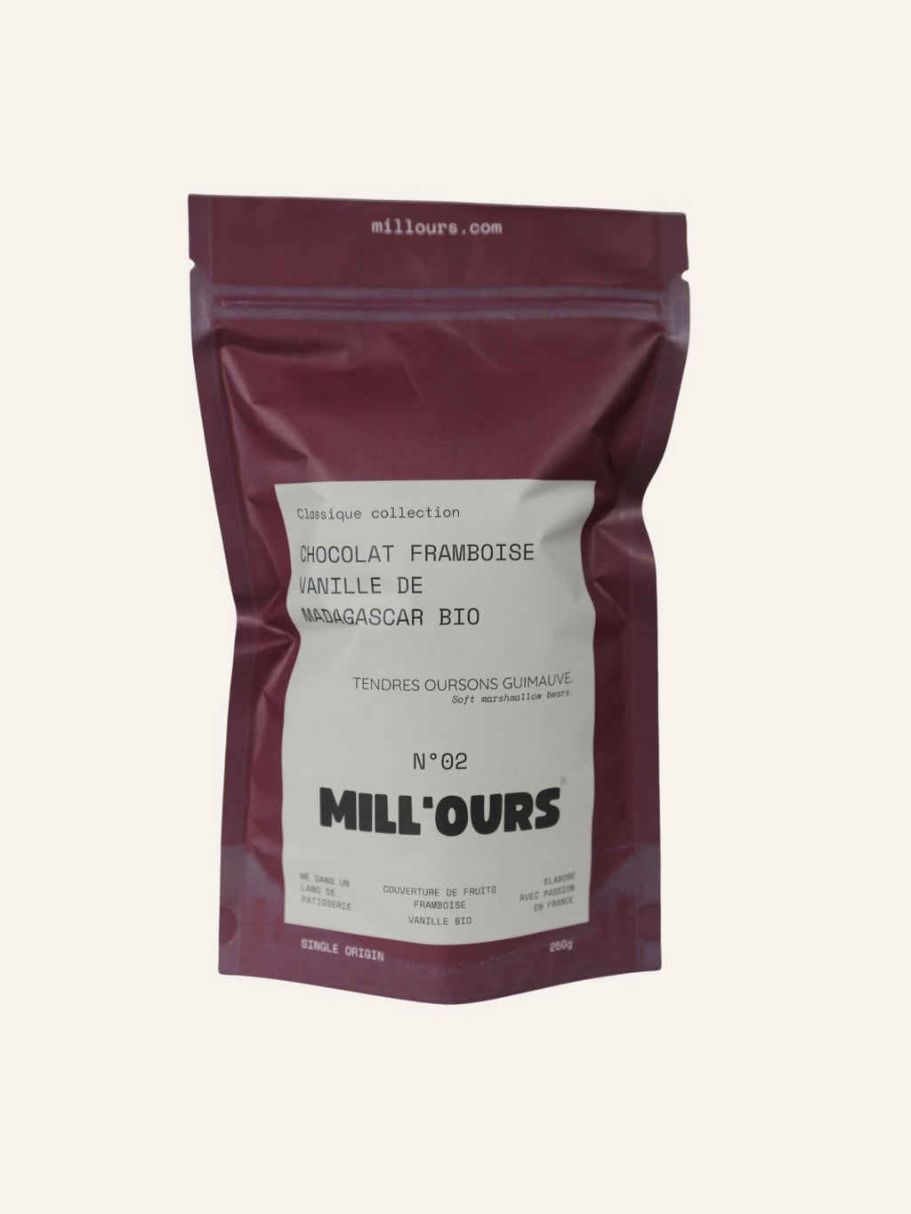 Oursons Guimauve Vanille Chocolat Framboise