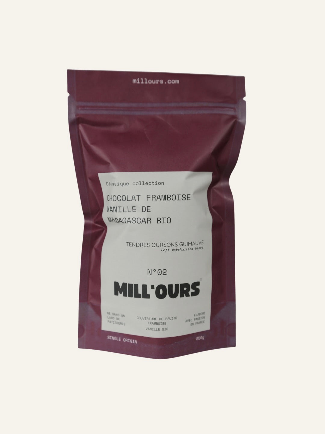 Oursons Guimauve Vanille Chocolat Framboise